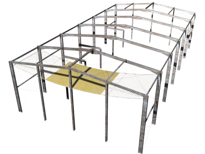 Protection contre la projection de particules incandescentes, dans les travaux de structure